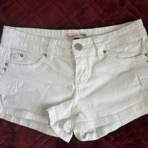 YMI white shorts size 3